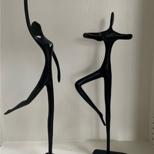 Badrul Khalique Abstract Dancer Sculptures